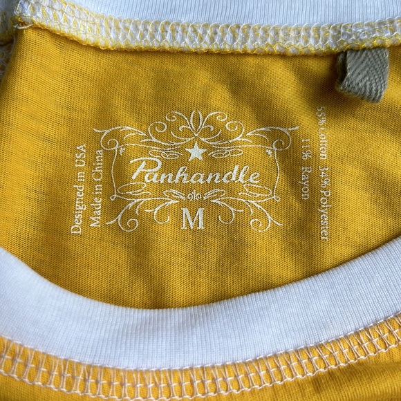 Panhandle 3/4 sleeve top size medium NWOT - Picture 2 of 2